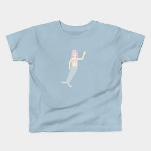 Pastel Mermaid Kids T-Shirt